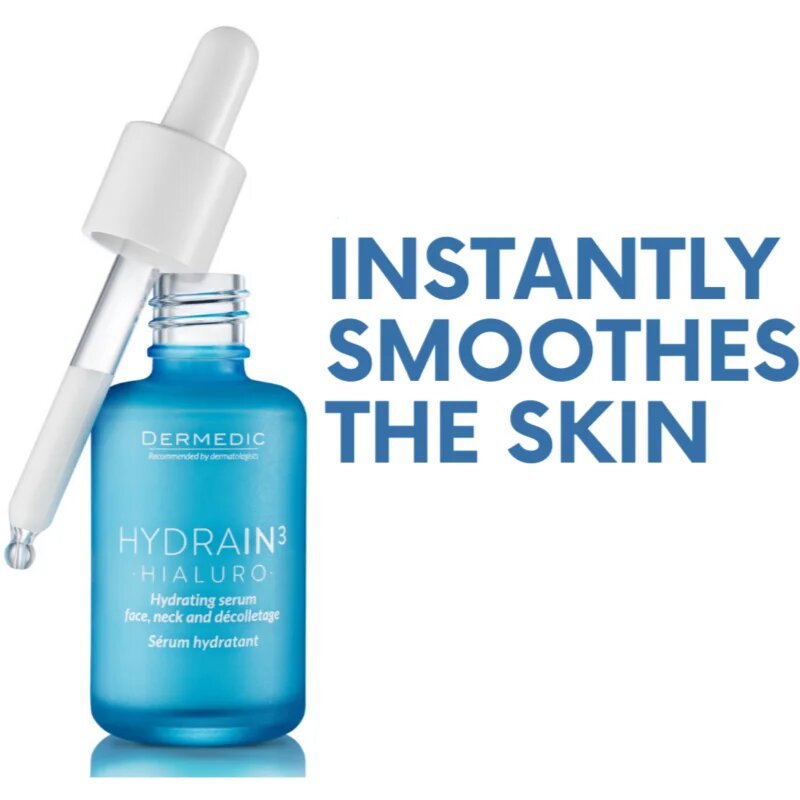 Dermedic Hydrain3 Hialuro hydratační pleťové sérum pro suchou až velmi suchou pleť 30 ml