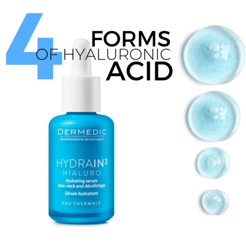 Dermedic Hydrain3 Hialuro hydratační pleťové sérum pro suchou až velmi suchou pleť 30 ml