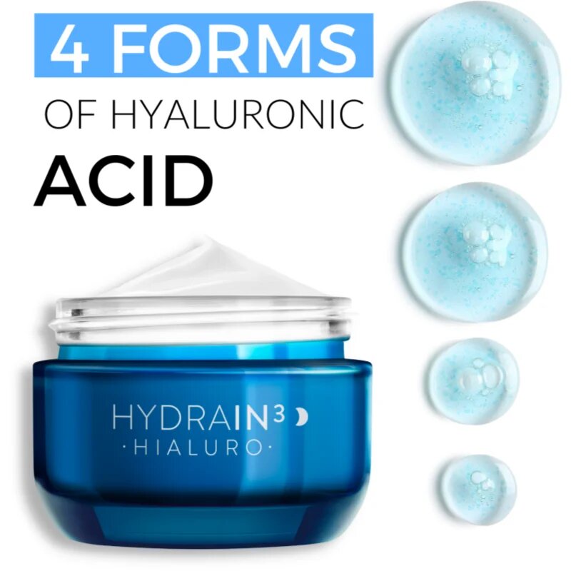 Dermedic Hydrain3 Hialuro omlazující noční krém proti vráskám 50 ml