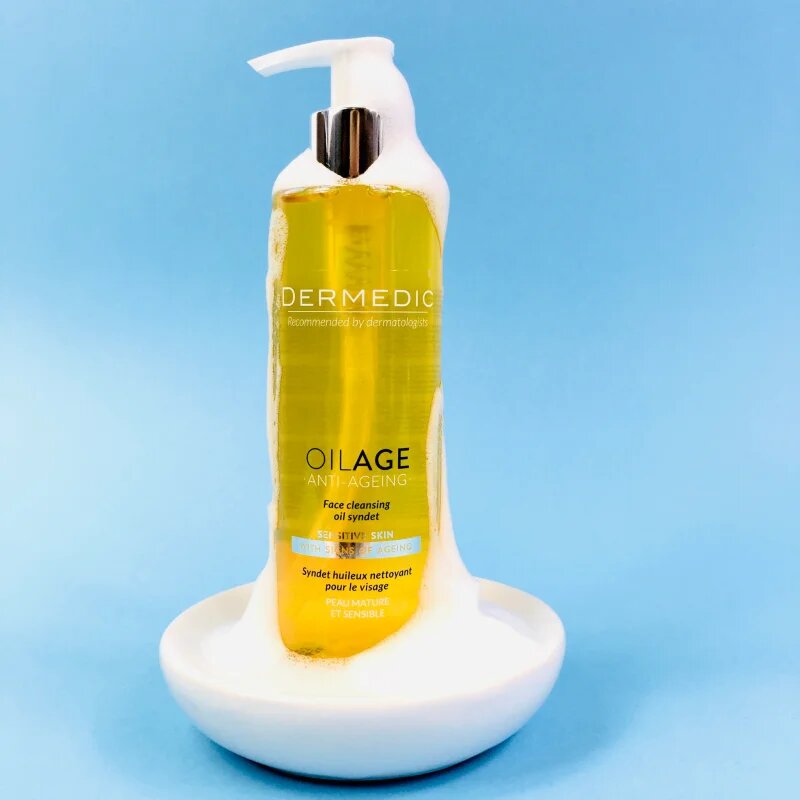 Dermedic Oilage Anti-Ageing olejový syndet na mytí obličeje 200 ml