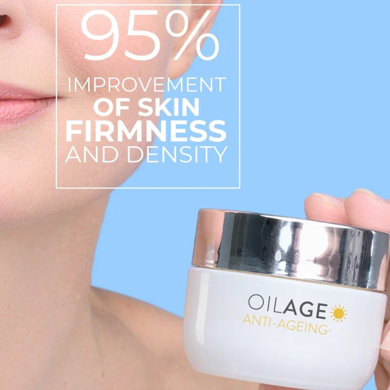 Dermedic Oilage Anti-Ageing vyživující denní krém pro obnovu hutnosti pleti 50 g