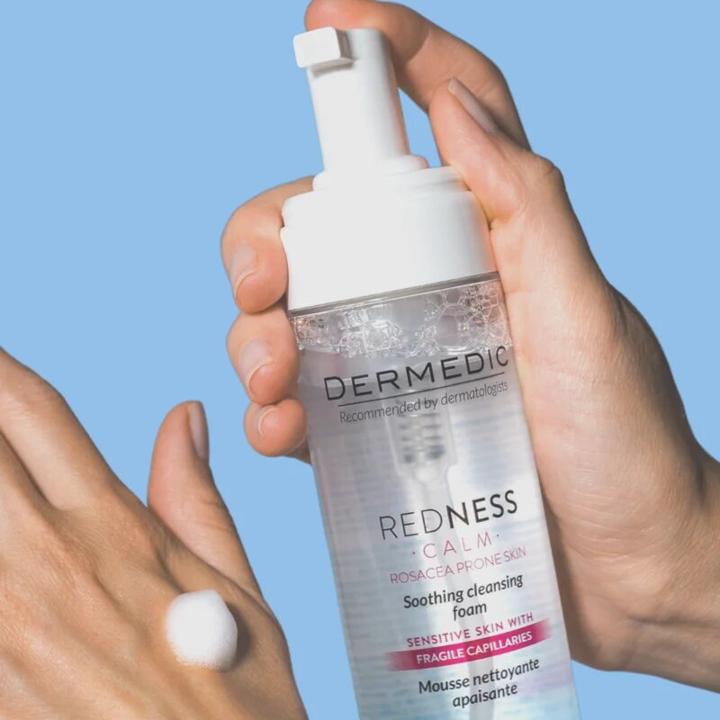 Dermedic Redness Calm zklidňující čisticí pěna 150 ml