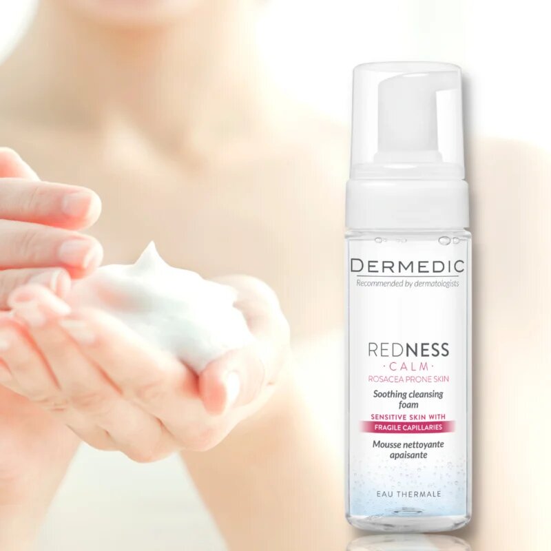 Dermedic Redness Calm zklidňující čisticí pěna 150 ml
