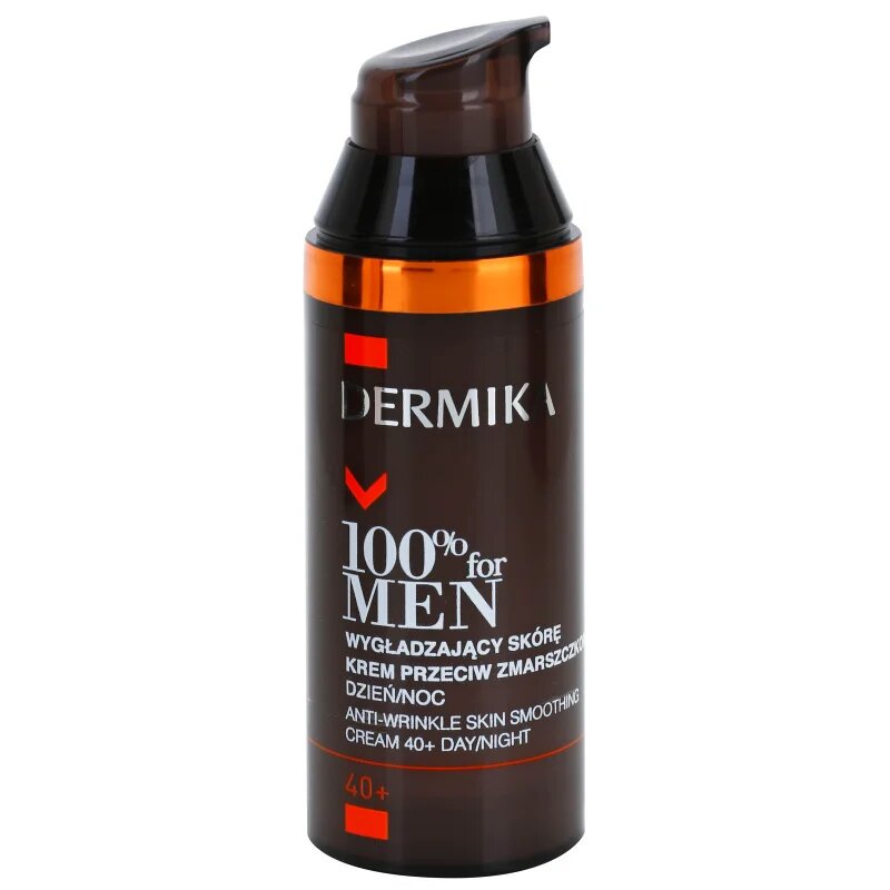 Dermika 100% for Men vyhlazující protivráskový krém 40+ 50 ml