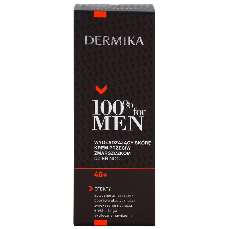 Dermika 100% for Men vyhlazující protivráskový krém 40+ 50 ml
