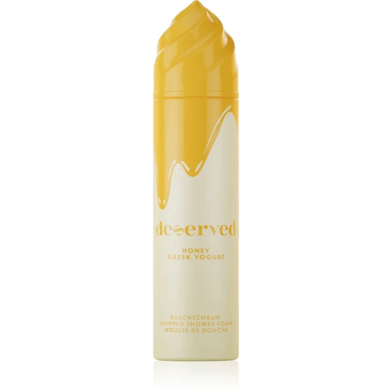 DESERVED Whipped Shower Foam Honey Greek Yogurt sprchová pěna na tělo 250 ml