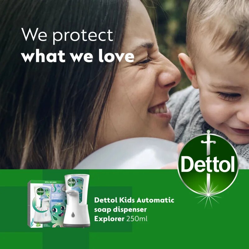 Dettol Kids No-Touch bezdotykový dávkovač mýdla 250 ml