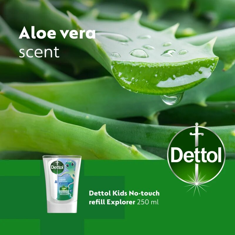 Dettol Soft on Skin Kids Explorer Power náplň do bezdotykového dávkovače mýdla 250 ml