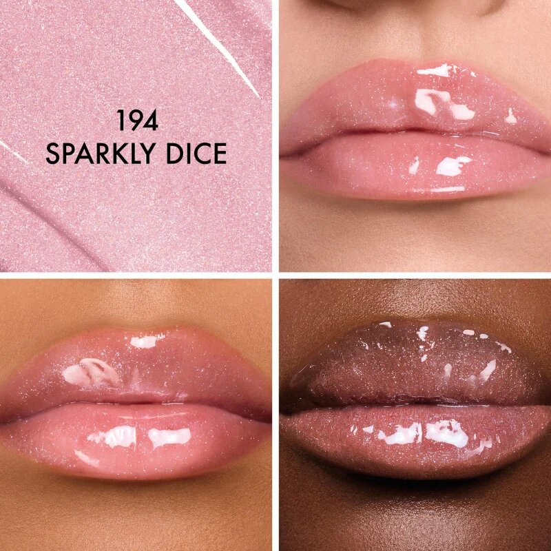 DIOR Addict Glass Lipstick Ultra lesklá hydratační rtěnka odstín 194 Sparkly Dice 2.7 g