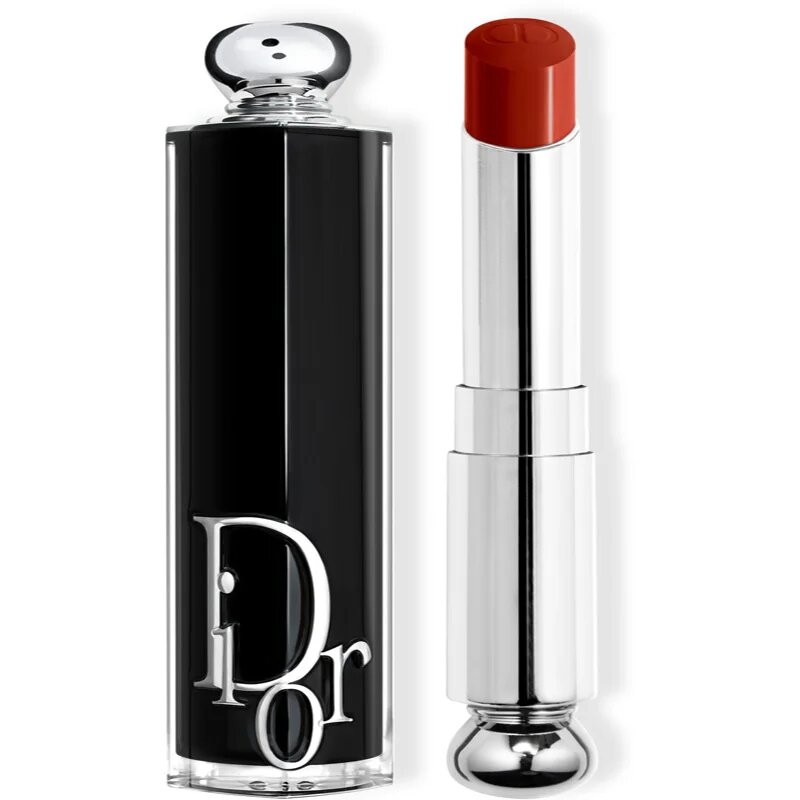 DIOR Addict lesklá rtěnka plnitelná odstín 822 Scarlet Silk 3.2 g