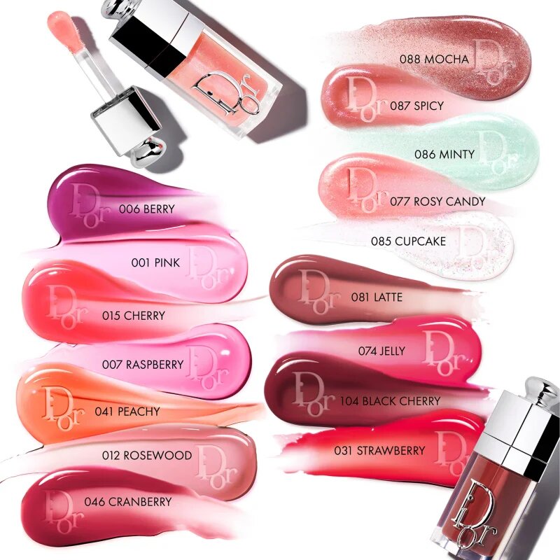 DIOR Addict Lip Glow Oil hydratační olej na rty odstín 088 Mocha 6 ml