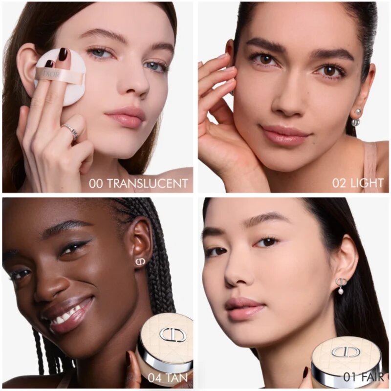 DIOR Forever On Set Powder sypký pudr s matným efektem odstín 04 Tan 20 g