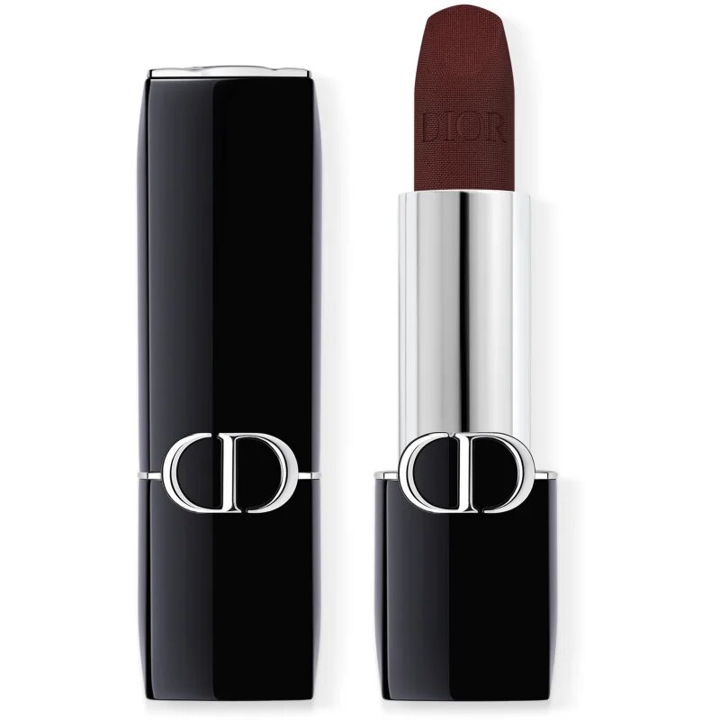 DIOR Rouge Balm hydratační balzám na rty plnitelný odstín 001 midnight 3.2 g