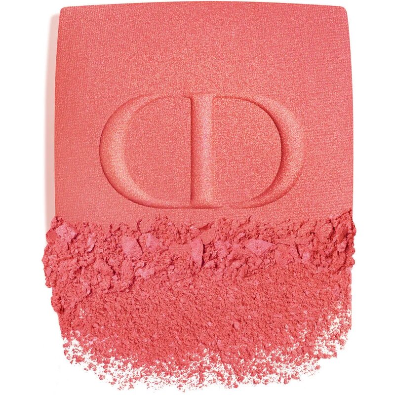 DIOR Rouge Blush kompaktní tvářenka se štětcem a zrcátkem odstín 028 Actrice (Satin) 6.7 g
