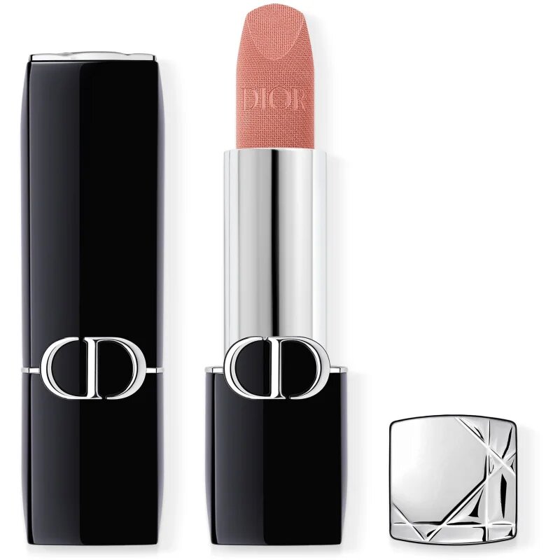 DIOR Rouge dlouhotrvající rtěnka plnitelná odstín 221 Frou-frou Velvet 3.5 g