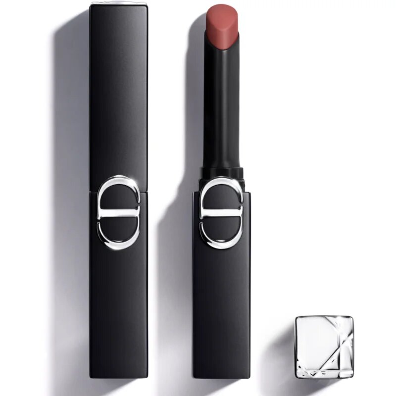 DIOR Rouge On Stage Dlouhotrvající rtěnka – 24h nošení bez obtiskování – Matný finiš odstín 380 Nude Ultra 2 g