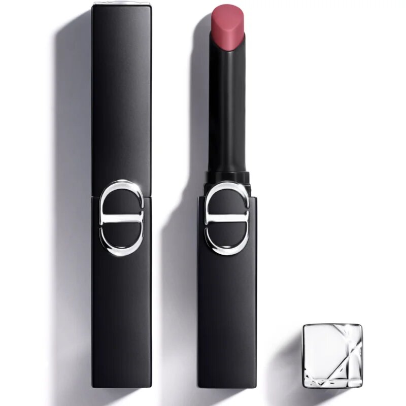 DIOR Rouge On Stage Dlouhotrvající rtěnka – 24h nošení bez obtiskování – Matný finiš odstín 383 Mauve D-Vibe 2 g