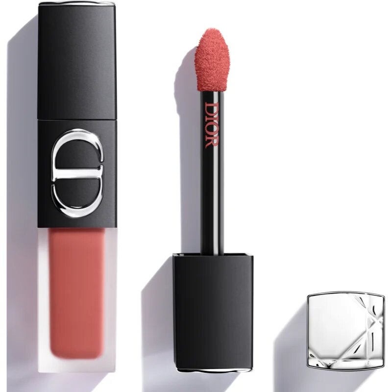 DIOR Rouge On Stage Ink Blur Matte Neobtiskující se tekutá rtěnka – Vyhlazující matný finiš odstín 217 Dare In Coral 6 ml