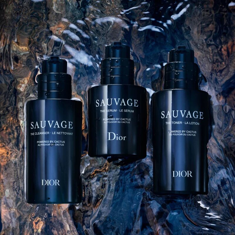 DIOR Sauvage The Cleanser čisticí gel s extraktem z kaktusu pro muže 125 ml