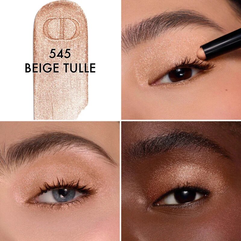 DIOR show Flash Stick oční stíny v tužce voděodolné odstín 545 Beige Tulle 1.6 g