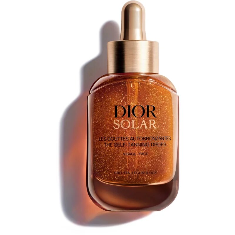 DIOR Solar Self Tanning Drops Samoopalovací kapky na obličej a krk 30 ml