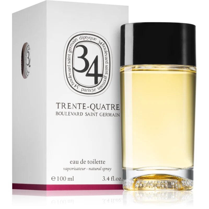 Diptyque 34 Boulevard Saint Germain Trente - Quatre toaletní voda unisex 100 ml