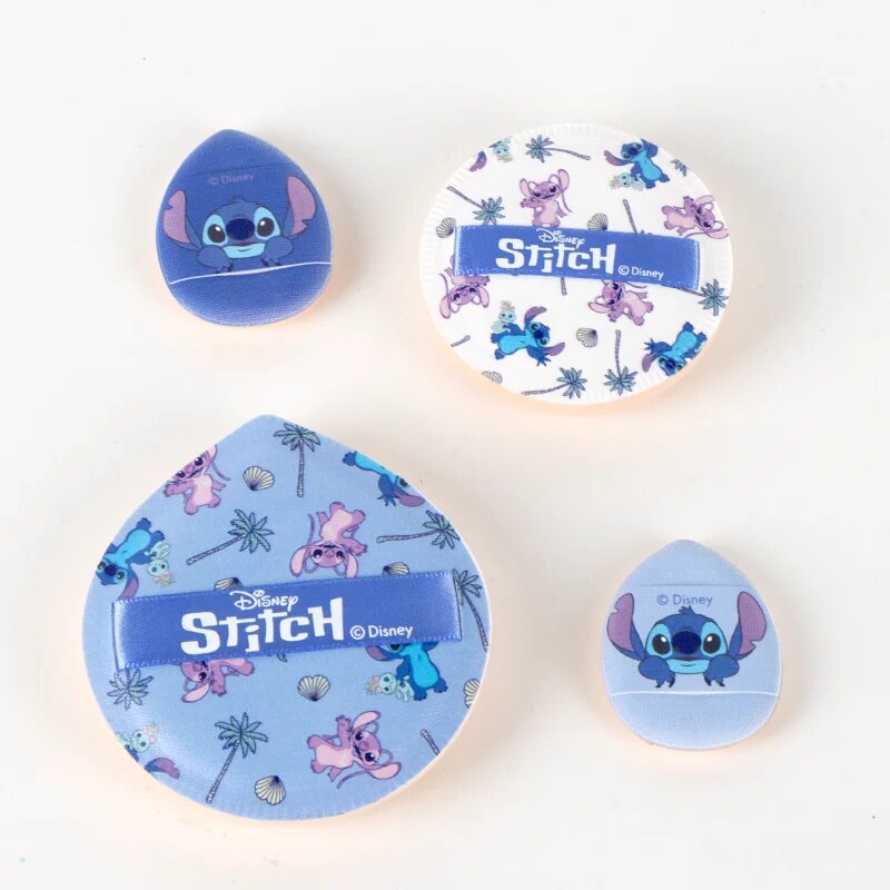 Disney Stitch Make-up Powder Puffs sada houbiček na make-up 4 ks
