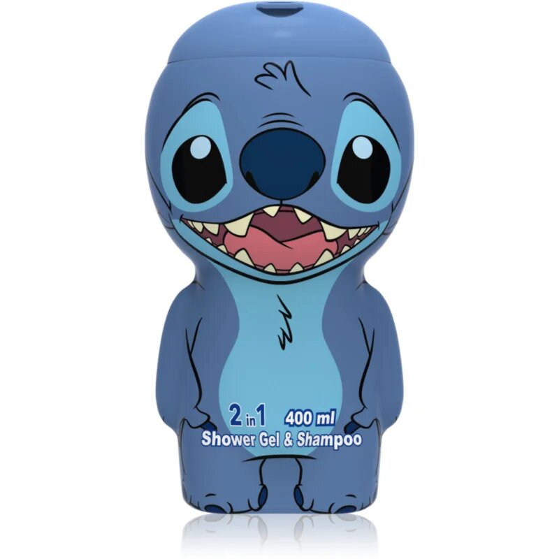 Disney Stitch Shower Gel & Shampoo jemný sprchový gel a šampon pro děti 400 ml