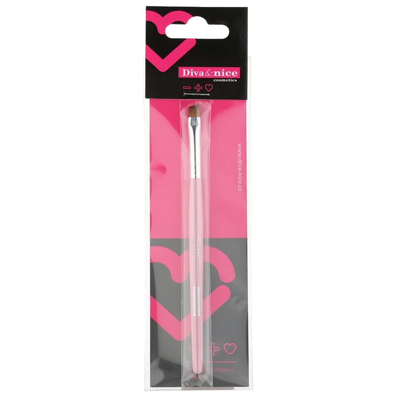 Diva & Nice Cosmetics Accessories Brush šikmý štětec na oční stíny MAX 491/4 1 ks