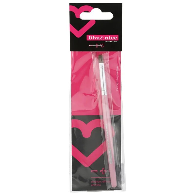 Diva & Nice Cosmetics Accessories Brush štětec na rty MAX 491/5 1 ks