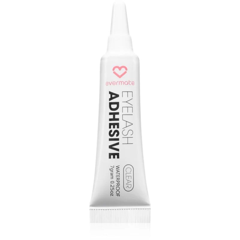 Diva & Nice Cosmetics Clear-White transparentní lepidlo na umělé řasy 7 g