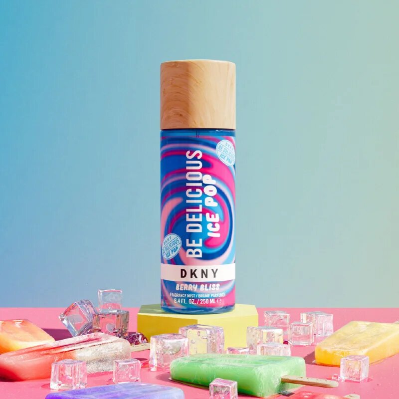 DKNY Be Delicious Ice Pop Berry Bliss parfémovaný tělový sprej pro ženy 250 ml