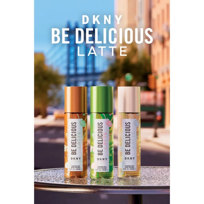 DKNY Be Delicious Latte parfémovaná mlha pro ženy 250 ml