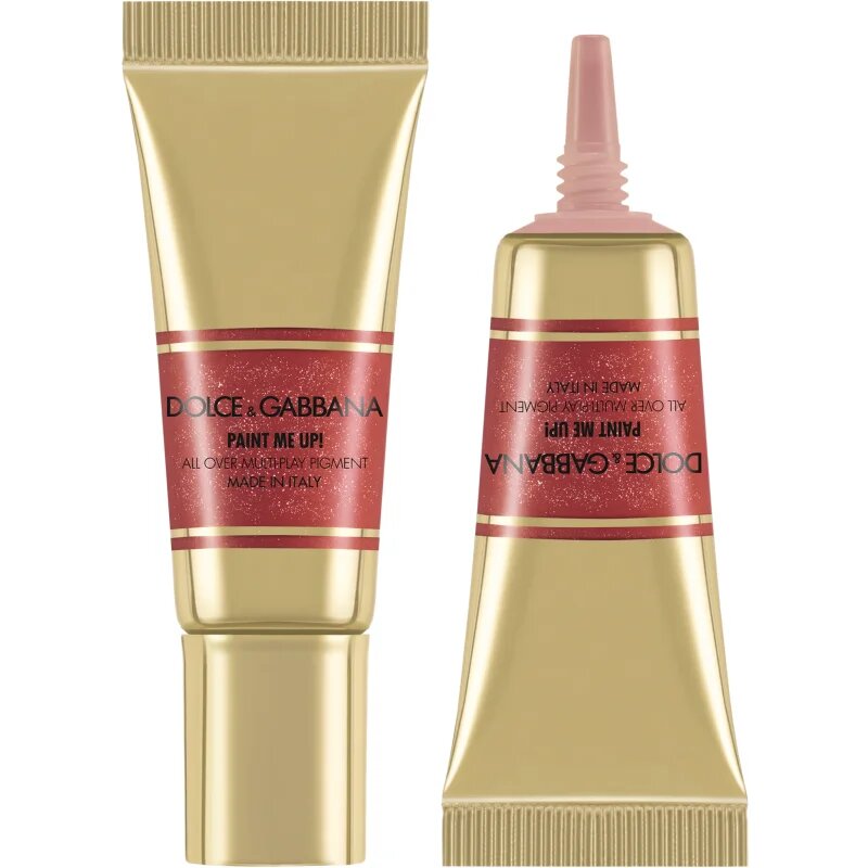 Dolce&Gabbana Bold Paint Me Up! multifunkční líčidlo pro oči rty a tvář odstín 03 Red Sketch - Metallic Brick Red 5 ml