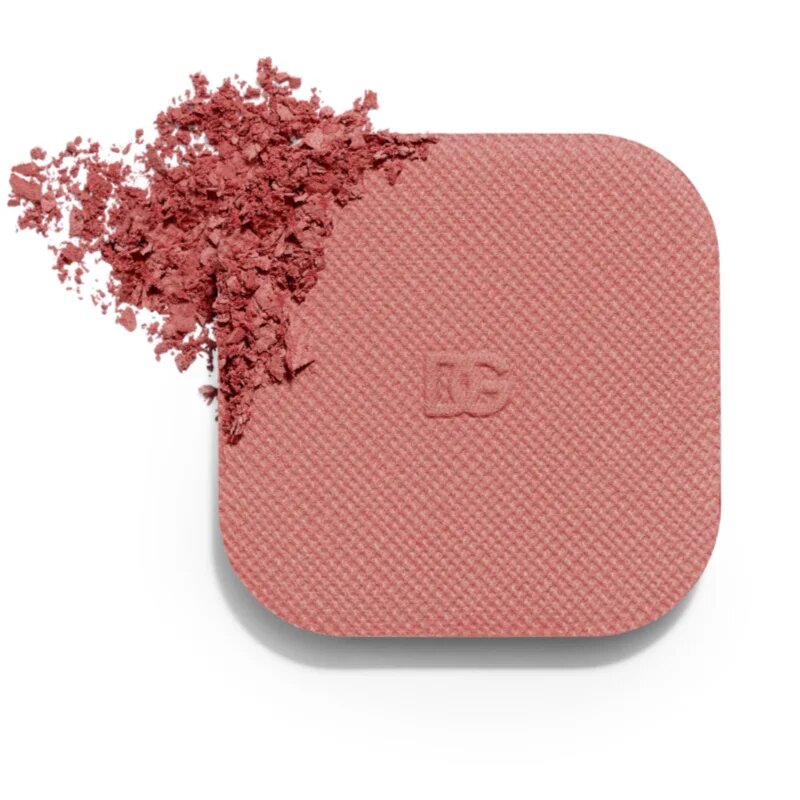 Dolce&Gabbana Classic Cheeks&Eyes Match tvářenka – náhradní náplň odstín 01 Blissful Mauve - Muted Brown Toned Pink 8 g