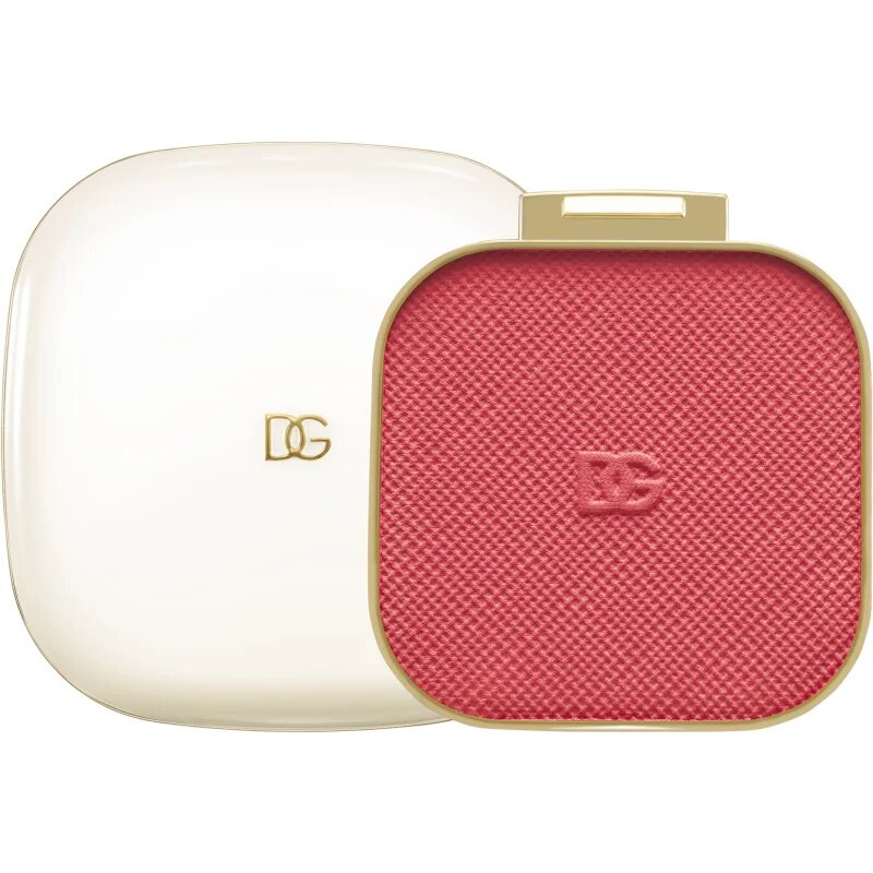 Dolce&Gabbana Classic Cheeks&Eyes Match tvářenka – náhradní náplň odstín 05 Wonderful Strawberry - Rich Red Toned Pink 8 g