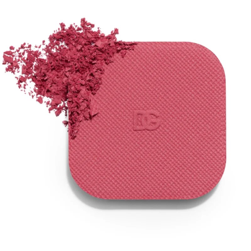 Dolce&Gabbana Classic Cheeks&Eyes Match tvářenka – náhradní náplň odstín 05 Wonderful Strawberry - Rich Red Toned Pink 8 g