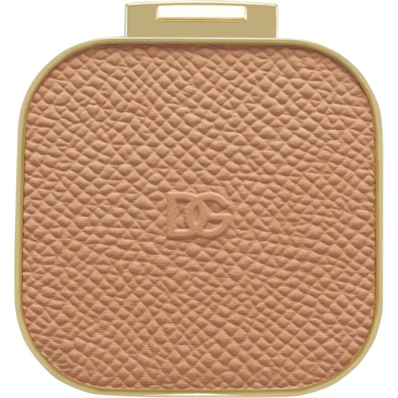 Dolce&Gabbana Classic Face&Eyes Match bronzer – náhradní náplň odstín 02 Light Medium - Warm Neutral-toned Dark Beige 14 g
