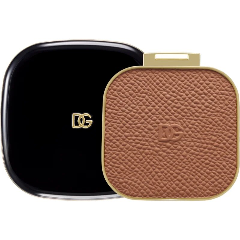 Dolce&Gabbana Classic Face&Eyes Match bronzer – náhradní náplň odstín 03 Medium - Warm Toned Light Brown 14 g