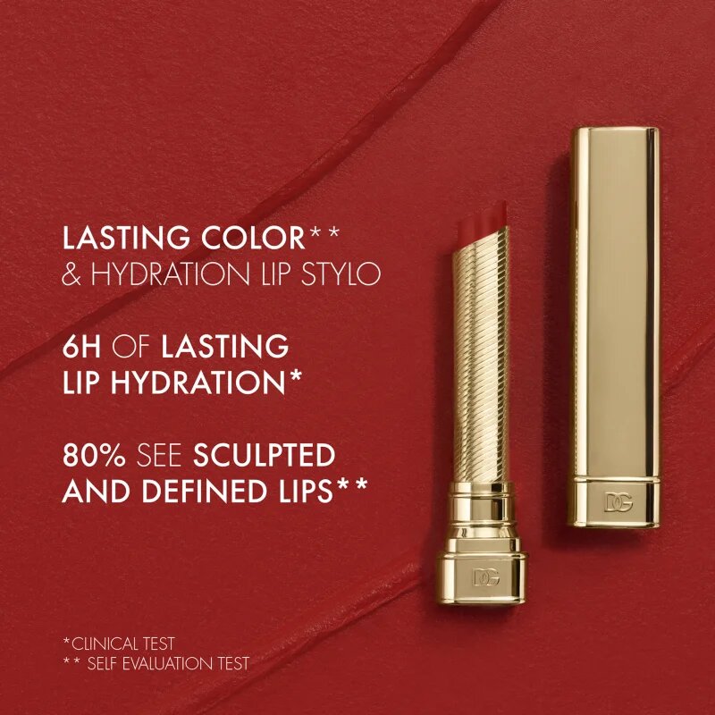 Dolce&Gabbana Classic My Sculpt Satin hydratační lesklá rtěnka odstín My 1314 1.6 g