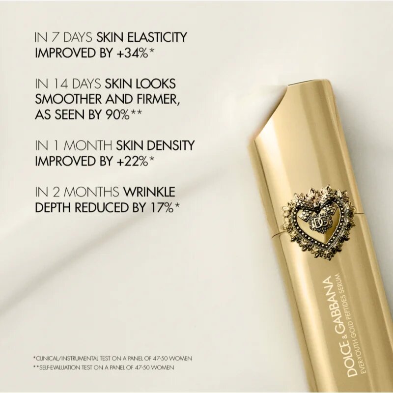 Dolce&Gabbana Ever-Youth Gold Peptides Serum omlazující sérum pro zpevnění pleti 30 ml