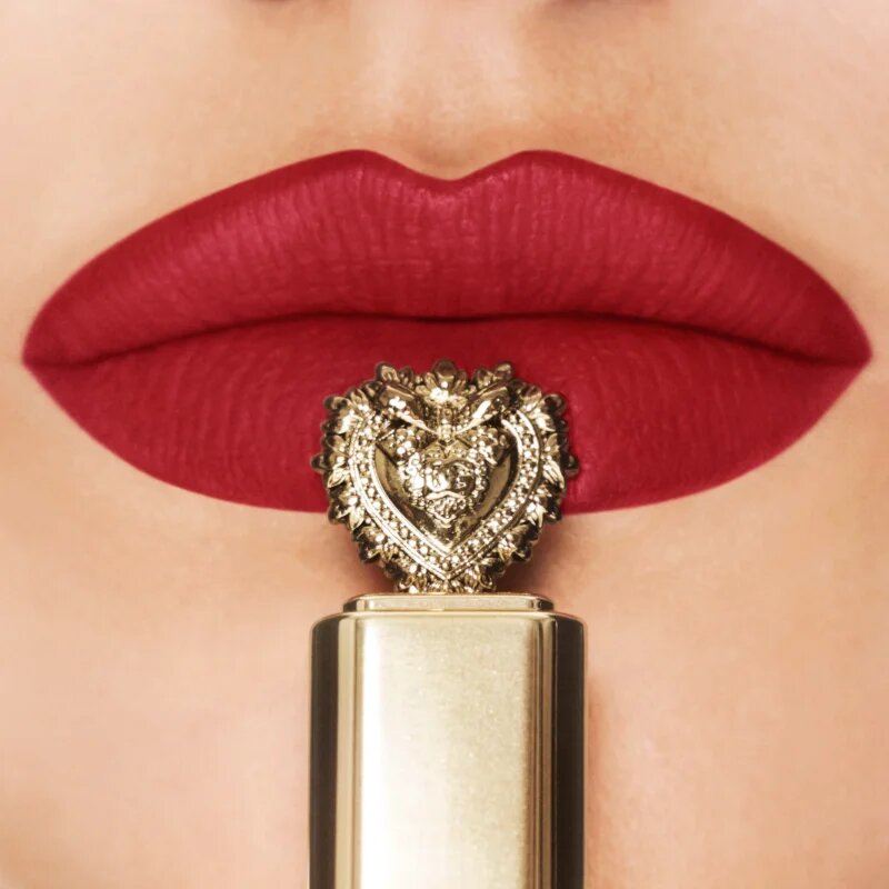 Dolce&Gabbana Flawless Everkiss Liquid Lip lehká tekutá matná rtěnka odstín AUDACITY 410 5 ml