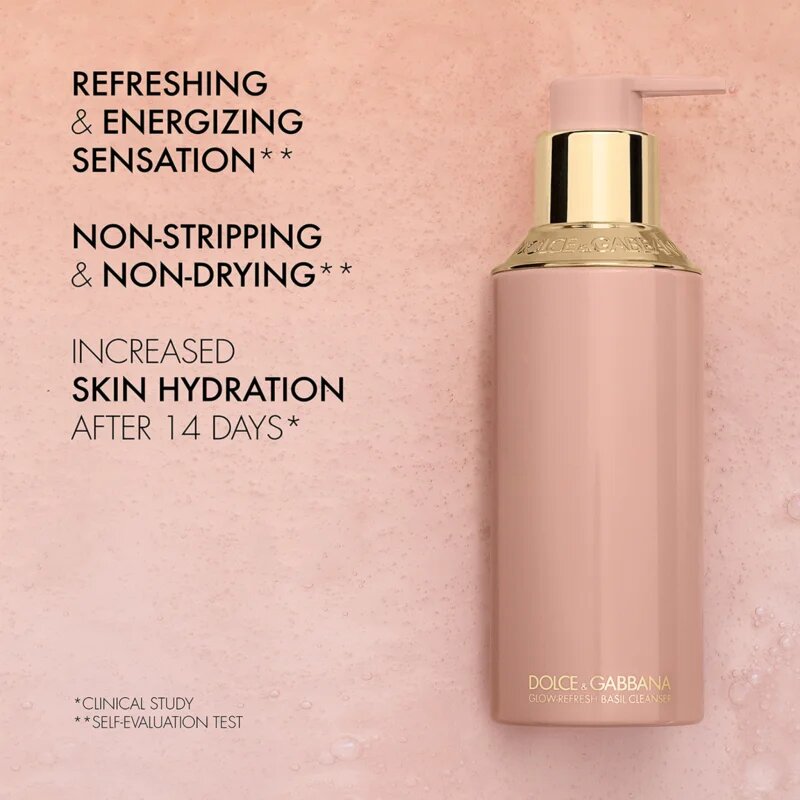 Dolce&Gabbana Fresh Skin Glow-Refresh Basil Cleanser hydratační čisticí gel 150 ml