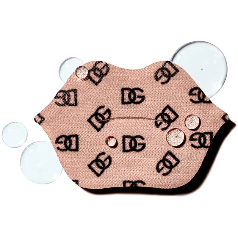 Dolce&Gabbana Fresh Skin Nouri-Kiss Petal Lip Patches hydrogelová maska na rty s vyživujícím účinkem 5x2.1 g