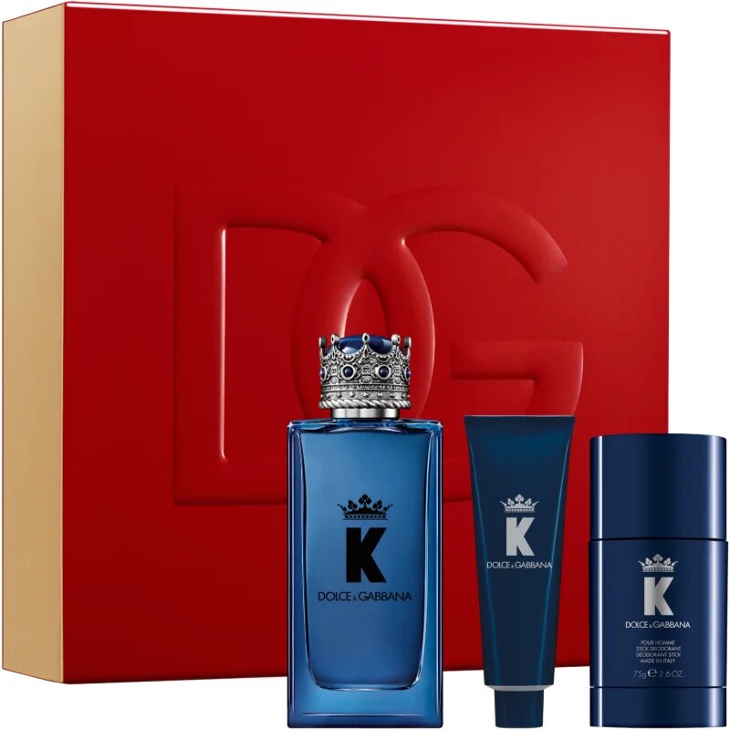 Dolce&Gabbana K by EDP Trio Gift Set dárková sada pro muže