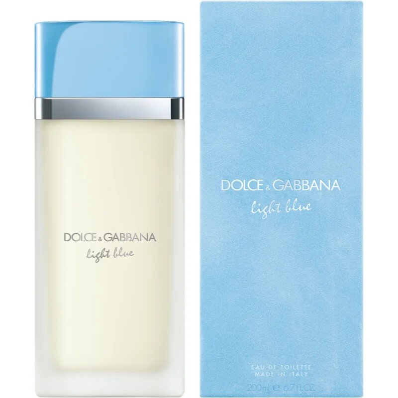 Dolce&Gabbana Light Blue Eau de Toilette toaletní voda pro ženy 200 ml
