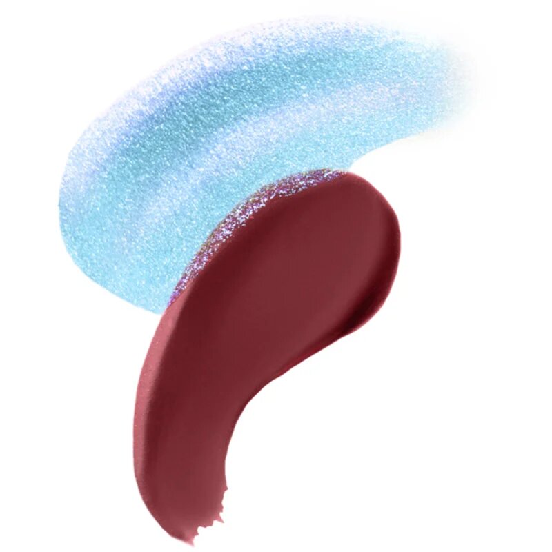 Dolce&Gabbana Make It Double! Lip Tint & Gloss Duo dlouhotrvající rtěnka a lesk na rty 2 v 1 odstín 03 Sour Swirl - Mauve & Blue Shimmer 2x2 ml