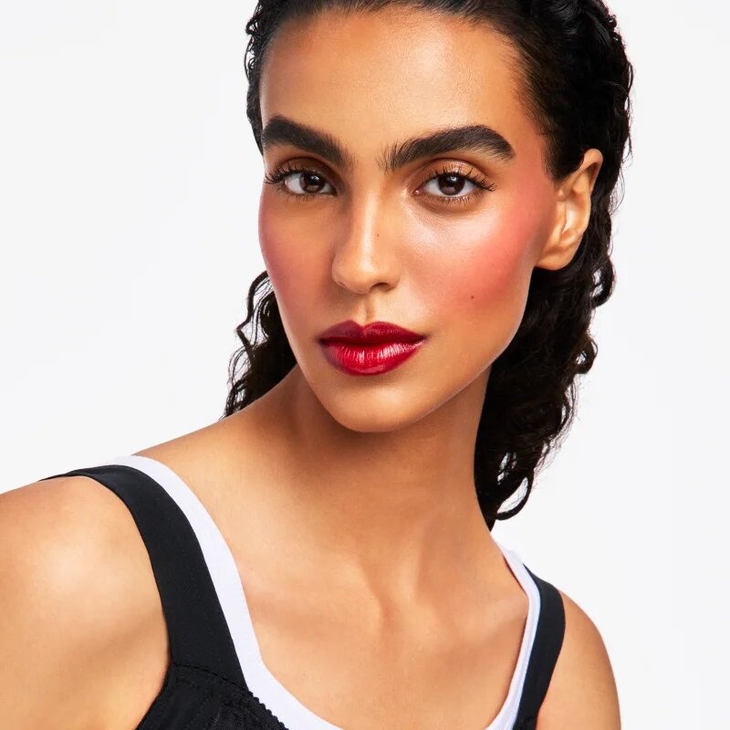 Dolce&Gabbana Rose Dew Lip Bite dlouhotrvající tekutá rtěnka s hydratačním účinkem odstín 04 Flirty Red - True Red 6 ml