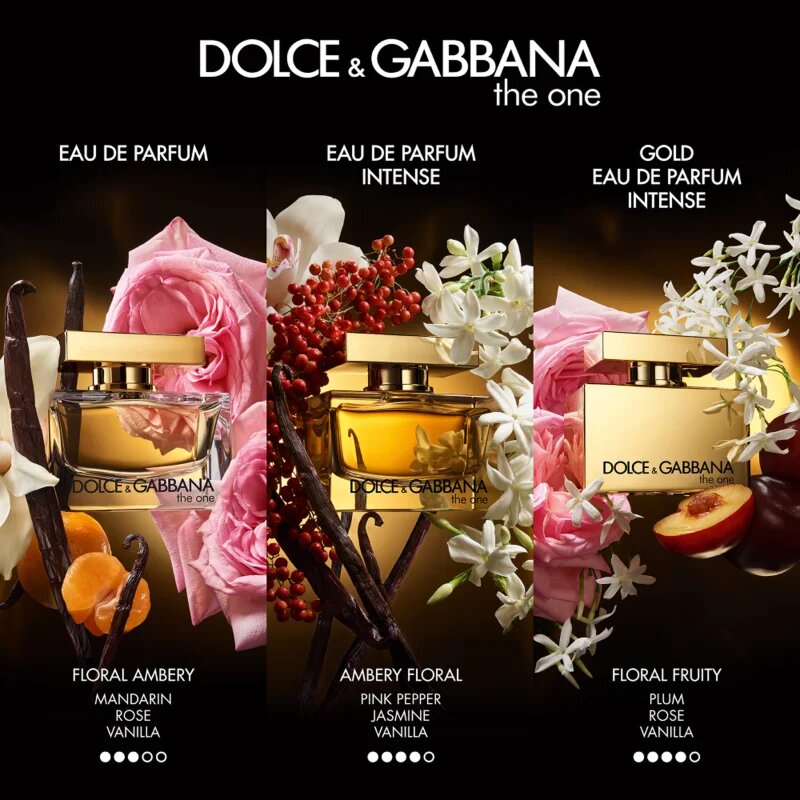 Dolce&Gabbana The One Gold Eau de Parfum Intense parfémovaná voda pro ženy 50 ml