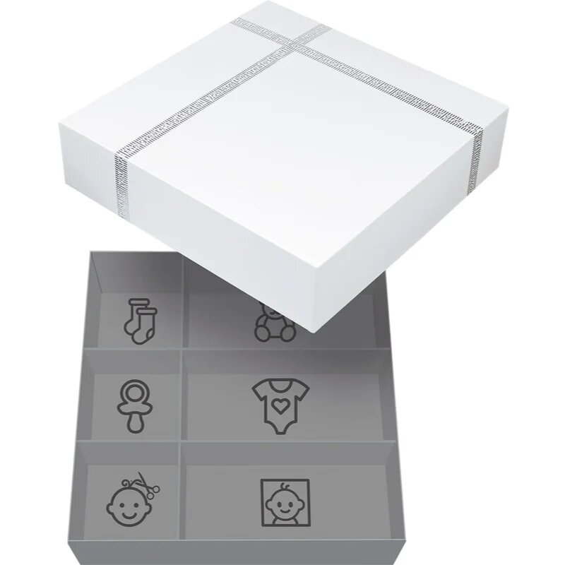 Dooky Luxury Memory Box 3D Handprint sada na otisk miminka 1 ks